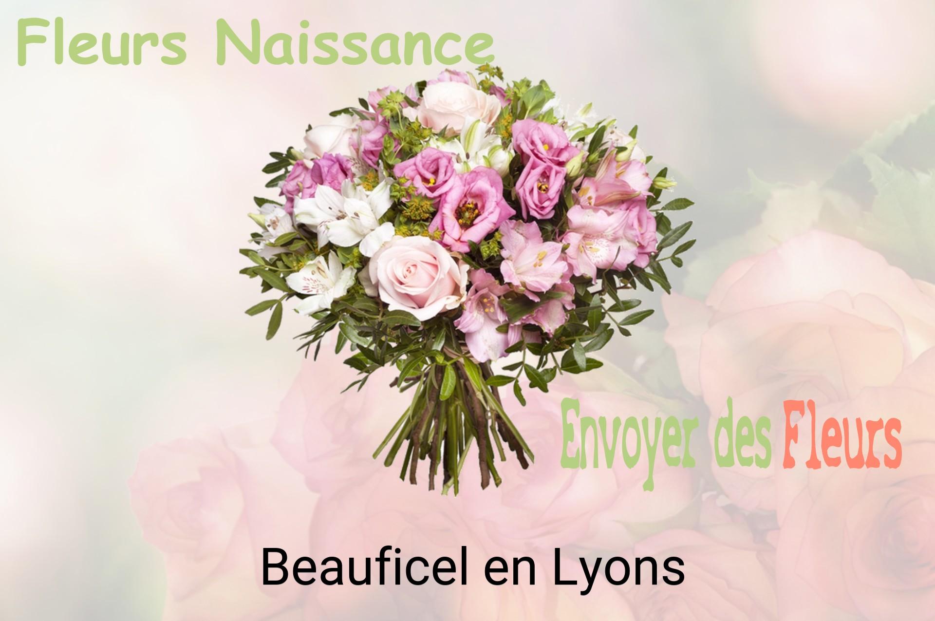 Bouquet de fleurs de naissance livré à Beauficel-en-Lyons