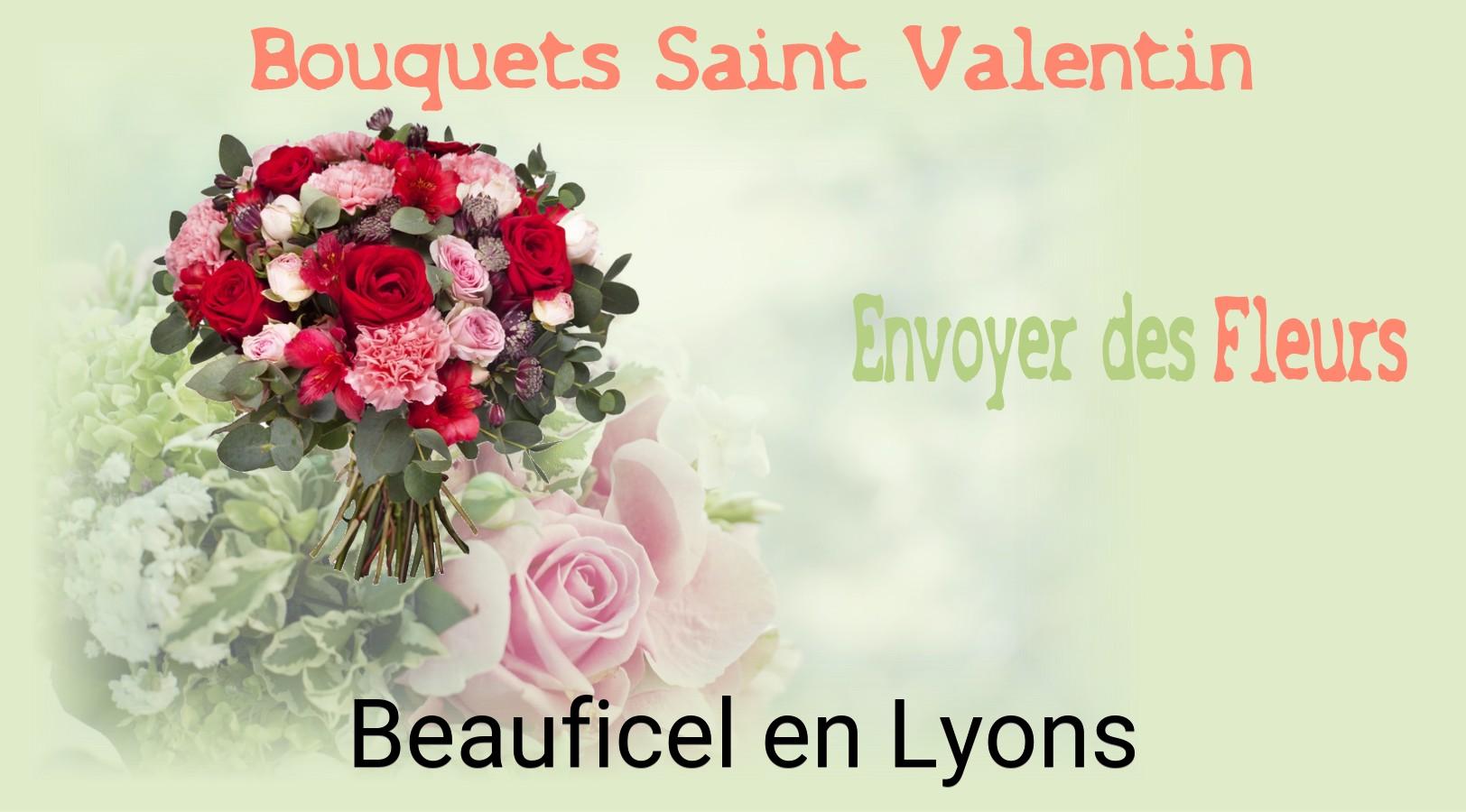Roses de Saint-Valentin livrées à Beauficel-en-Lyons